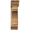 Ekena Millwork Merced Traditional Smooth Bracket w/ Offset Brace, Western Red Cedar, 7 1/2"W x 30"D x 30"H BKT0806X30X30MRC01SWR - alternate 2